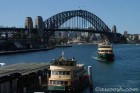 Sydney Harbour Bridge & Ferries at Circular Quay