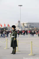 Guarding Tiananmen Square