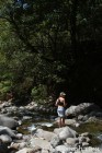 Cooling off at one of the numerous rivers in Costa Rica