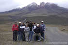 Land Divers at Cotopaxi Volcano