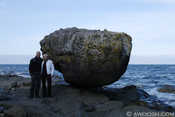 Balance Rock at Skidegate, Haida Gwaii