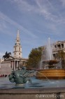 Trafalgar Square
View to St Martin's In The Field