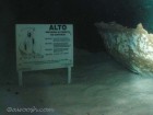 Warning Sing at Gran Cenote