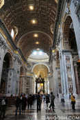 Interior St Peter's Basilica