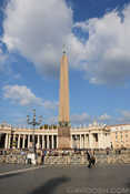 Ancient Greek Obelisk in St Peter's Square