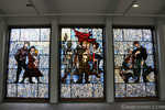 Stained Glass Memorial in the Sachsenhausen Museum